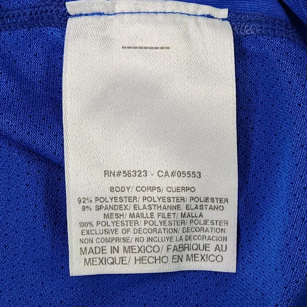 Nike Pro Combat Shirt Mens M Blue Long Sleeve Fitted Dri-Fit Performance‎ Vented